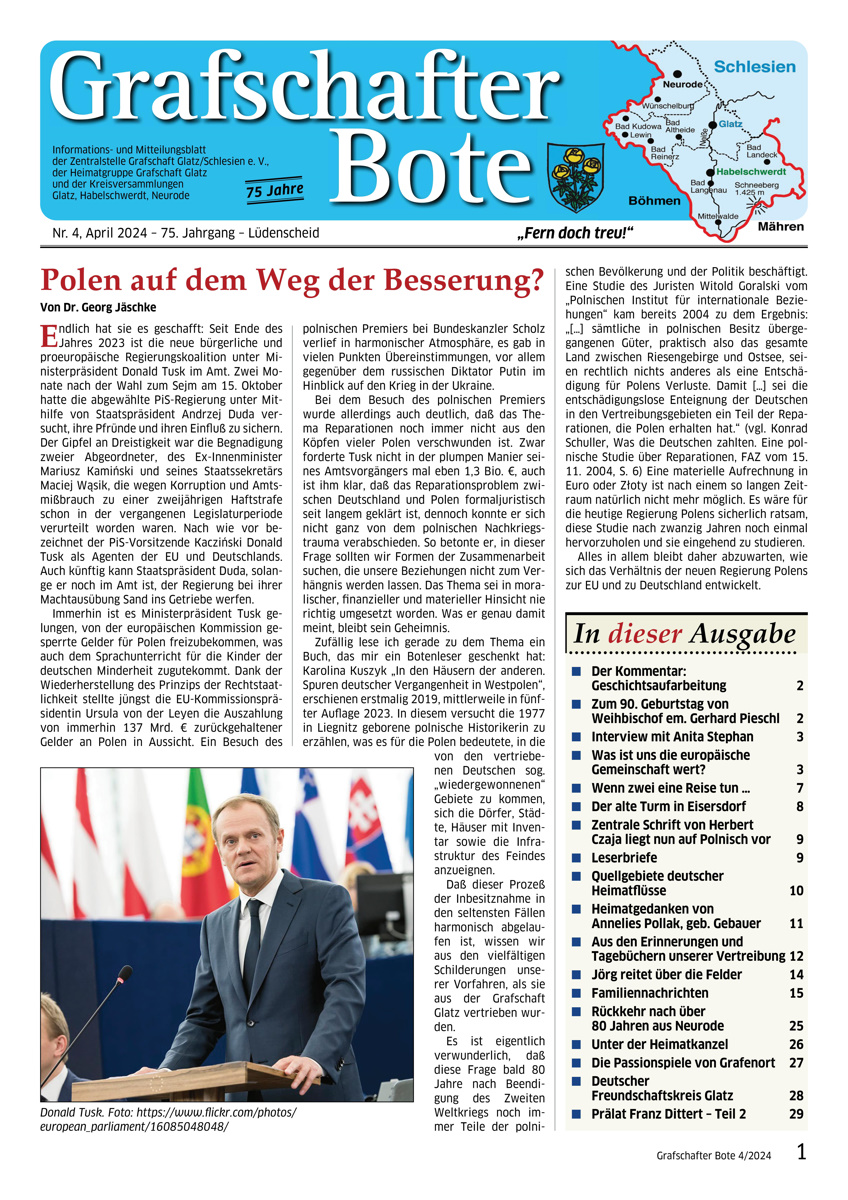 &bdquo;Grafschafter Bote&ldquo; 04/2024