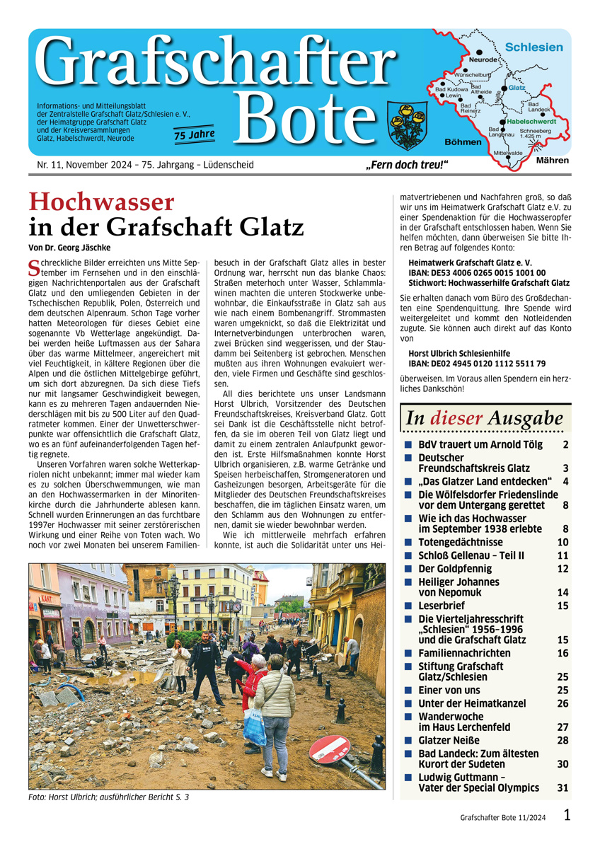 &bdquo;Grafschafter Bote&ldquo; 11/2024