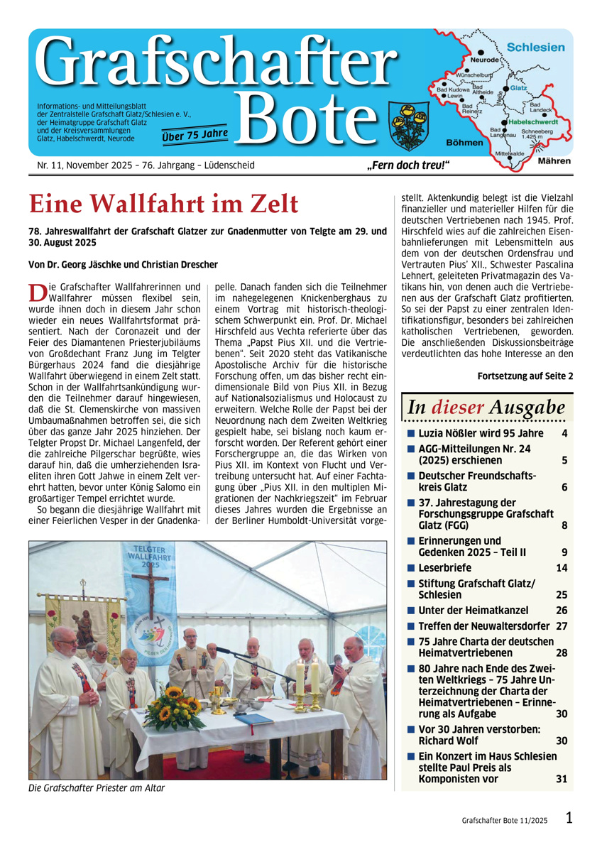 &bdquo;Grafschafter Bote&ldquo; 11/2025