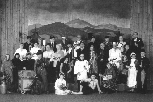 Aufnahme der Mundartgruppe